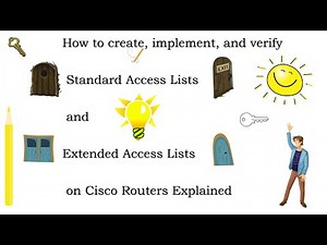 How to create, implement, and verify Standard and Extended Access Lists on Cisco Routers Explained