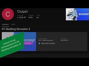 Getting All Achievements And The Platinum Badge On PCBS2! PC Building SImulator 2 Achievement Guide!