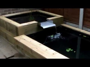 Raised Wooden Fish Pond