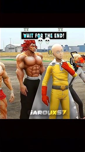 Saitama showed Goku his power 🔥☠️ || #saitama #saitamaedits #opm #animeshorts #animeedit