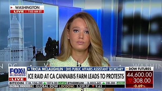 DHS Public Affairs' McLaughlin calls out Democrat politicians for ‘vilifying’ ICE agents. | Mornings with Maria