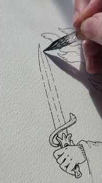 The new Nerf Iron Maiden... the Nerf Flail... #satisfying #art #ink