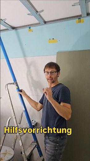 Zwischendecke mit Gipskarton #handwerker #handwerk #modernisieren #vermietung #diy