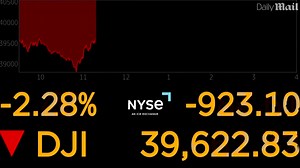 DJI timelapse captures plummeting stock market for second day in row