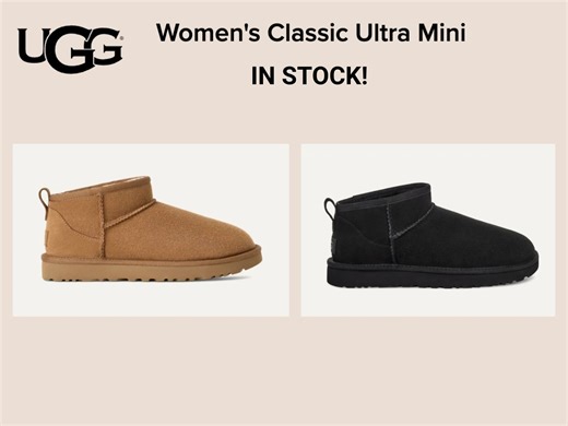 UGG season is back: Women’s Classic Ultra Mini Boot is back in stock - for now