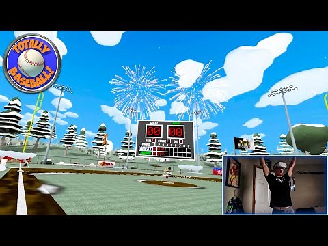 PLAYING BASEBALL IN VIRTUAL REALITY! - Totally Baseball