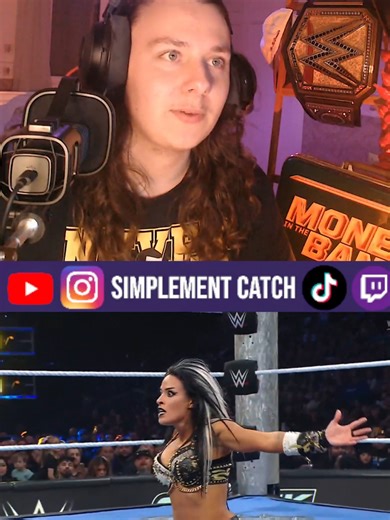 ALEXA BLISS SERA DANS L'ELIMINATION CHAMBER FEMININ #wwe #catch #wwesmackdown #alexabliss #zelinavega