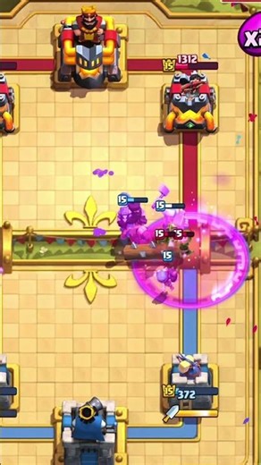 Clash Royale - Hard Defending, My Tower Almost Gone