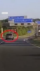 This is the moment a driver was caught speeding at 125mph with five children in his car. A police officer later told the man: "A blowout at that speed, all your kids are dead." Read more: https://bbc.in/2U0pMqz | BBC Yorkshire