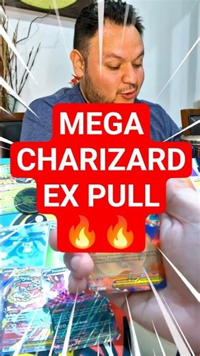 MEGA CHARIZARD EX PULL 🔥 #pokemon #pokemoncards #ascendedheroes