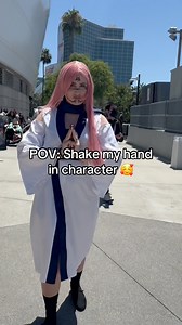 59K views · 2.7K reactions | Shake my hand in character - ANIME STYLE! #anime #cosplay #animeconvention | Wholewheatpete | Facebook