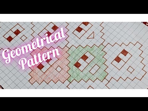 Geometry Design easy to draw||simple design ‪@freeart207‬