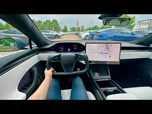 Tesla Model S Plaid 2023 | Test Drive POV