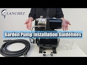 LANCHEZ 1.6HP Shallow Well Pump with Pressure Tank