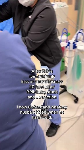 I get it know 😂 #funny #laboranddelivery #comdey #husbandwife #birth | Labor & Delivery