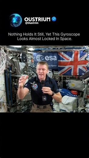 In Microgravity, This Gyroscope Makes Angular Momentum Look Like Magic.