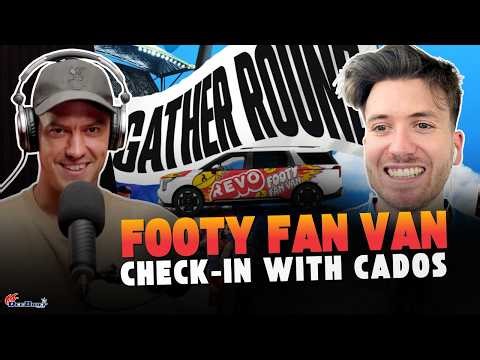 Cados MacDonald in the Revo Footy Fan Van | Gather Round Special