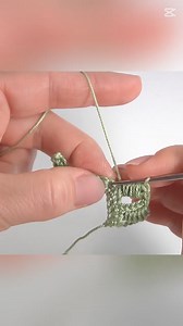 Crochet bullion block stitch in an unusual way #crochet #crocheting #crochetsttich | Crochet and Relax