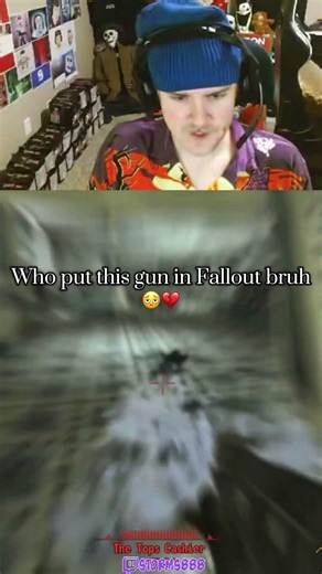 If i got hit with this id immediately uninstall 😭 #fallout #gaming