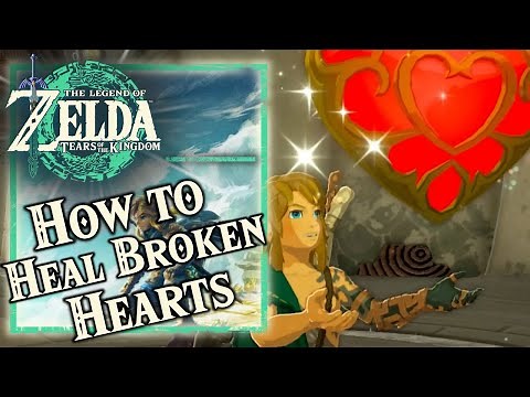 Zelda Tears of the Kingdom - How to Recover Broken Hearts During Battle (Gloom Damage)