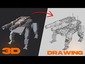 3D block out for Mech Design