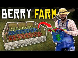 Building a BERRY FARM for PROFIT - Rust Shop Roleplay [Part 1/2]