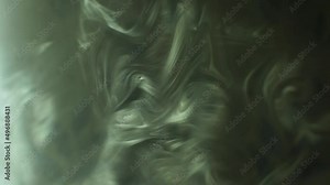 Slow motion of realistic white smoke flow effect, vape smoke cloud on harsh light rays, haze swirl, conceptual background, close up shot Stock Video