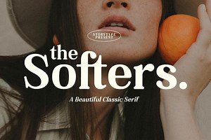 Softers Beautiful Classic Serif Font, a Serif Font by Storytype Studio