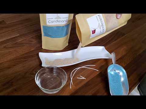 Candle Sand - How to Make Candles