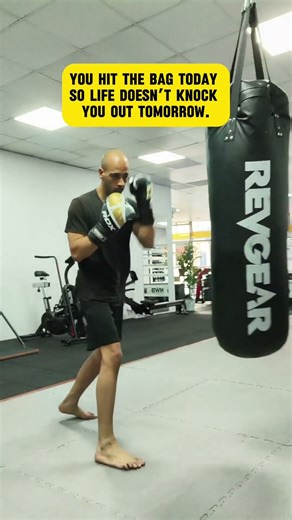 You Hit the Bag So Life Doesn’t Knock You Out 🥊