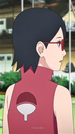 Both Mitsuki and Sarada Are Looking Down on Shino