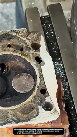 Precision CNC Milling Process for Metal Component Shaping