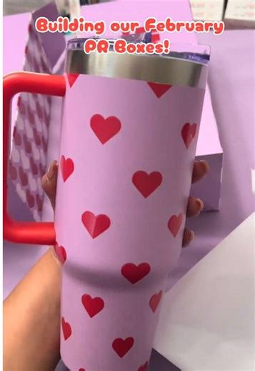 Building Our February PR Boxes!