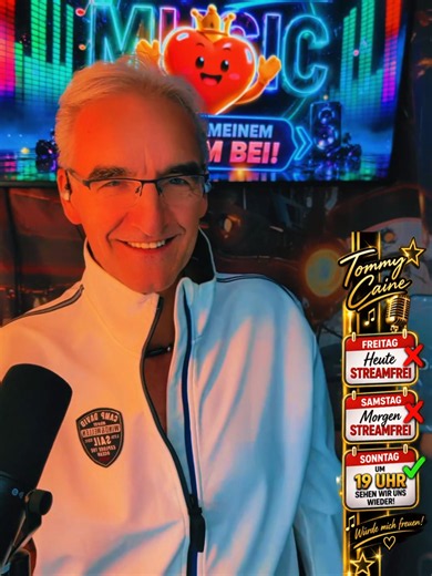 Danke an alle – Tommy Caine kündigt LIVE am Sonntag an