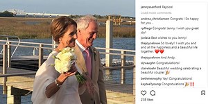 Former First Lady Jenny Sanford remarried over the weekend
