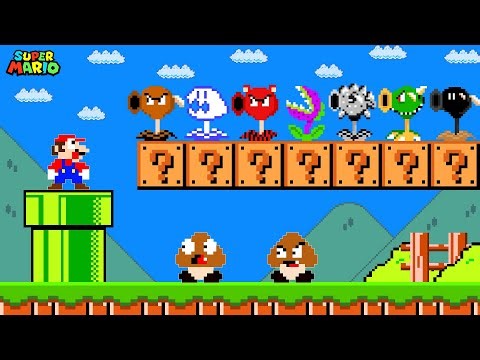 Super Mario Bros., But All Enemies Become Plants Vs Zombies | PVZ Animation