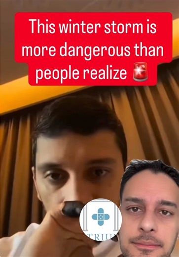 ❄️ Extreme cold is a stress test for your body. Physician’s perspective ⬇️ 👉 Cold temperatures cause your blood vessels to tighten. This raises blood pressure and increases the workload on your heart. That’s why people with heart disease are at higher risk for heart attacks during extreme cold. 👉 If you have asthma or COPD, breathing cold, dry air can irritate your airways and trigger bronchospasm, making it suddenly harder to breathe. 👉 Your body also burns more energy just trying to stay wa