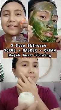 Achieving a glow takes time, it's not instant. Follow these 3 steps. #skincare #beauty #beautytips