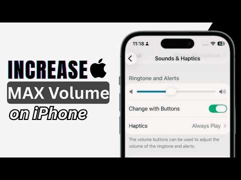 How To Increase Max Volume On iPhone 2026 | Boost iPhone Sound to Full