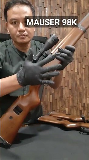 PCP Model MAUSER 98K #airrifleshooting #remington #mauser #pcp https://wa.me/6282113254100