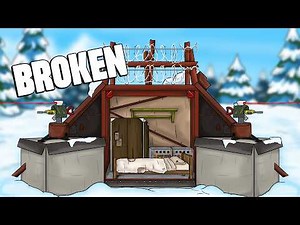 I Built a Double Bunker Solo Stronghold in Rust...