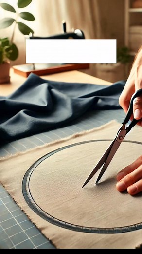 Need a big perfect circle but don’t have a compass or a big plate? No problem! Here’s my simple trick for drawing a circle on fabric. Give it a try and let me know how it works for you! ✂️ #quiltingtips #sewinghacks #fabriccrafts #diycrafts #Circlechallenge #circleskirt | FabricStacks