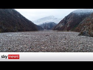River known for breathtaking scenery becomes floating rubbish dump