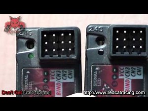 RedCat Racing Remote Control RC Radio Video Guide Part 1
