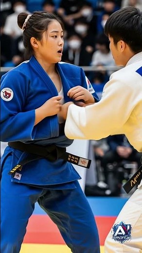 力と技のぶつかり合い！女子柔道の真剣勝負 #judolife #judo #athleticart #japan #korea #martialarts #sports