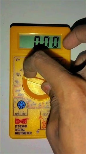 How to use multimeter 🪡#shortsfeed #viral #experiment #shorts