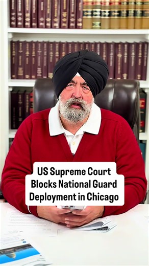 US Supreme Court Blocks National Guard Deployment in Chicago | court