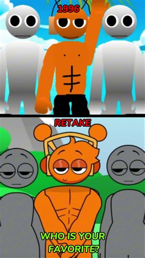 INCREDIBOX SPRUNKI: 1996 VS RETAKE!