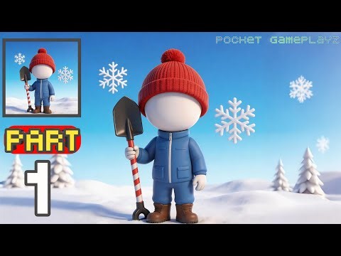 ❄️ Snow Rush – Gameplay Walkthrough Part 1 – Fast-Paced Blizzard Survival Run (iOS, Android)