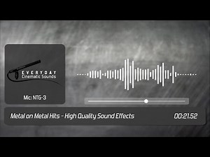 Metal on Metal Hits | HQ Sound Effects
